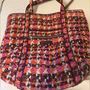 Vera Bradley Houndstooth Tweed Tote